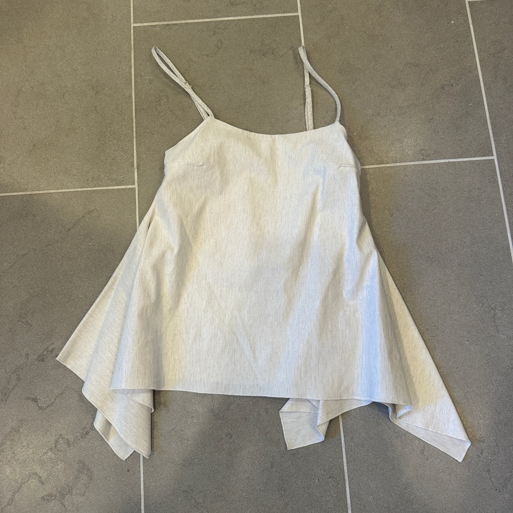 Zara flowy open back top